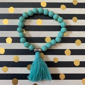 Blue/Turquoise Beaded Bracelet